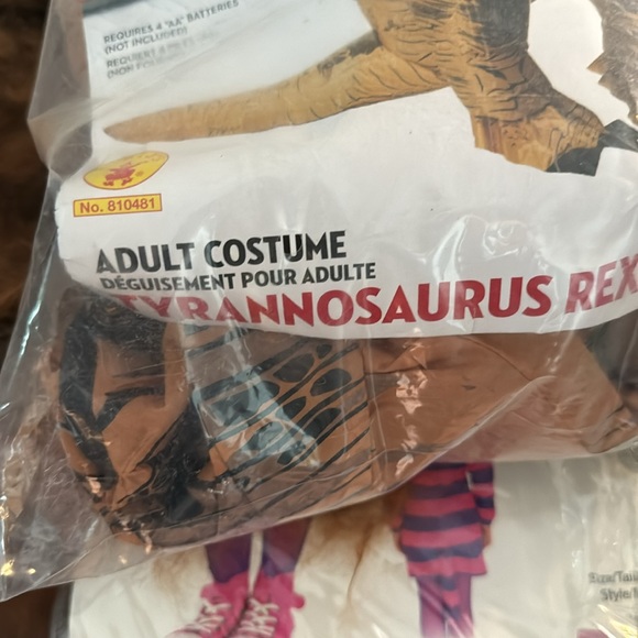Adult one size fits most. Trex costume worn once - Picture 2 of 2